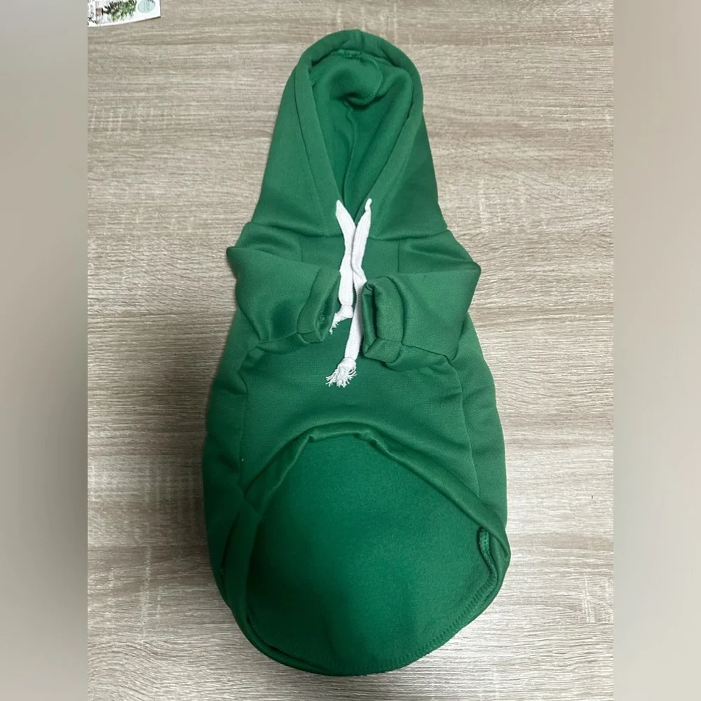 RE-POSHING🐸 HOST PICK!🐸NWOT🐸FROG HOODIE COSTUME SIZE MEDIUM 100% POLYESTER🐸 - Picture 5 of 7